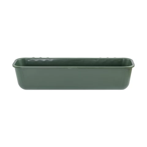 Ciotola in plastica per l'alimentazione del bestiame, 100 × 35 × 24 cm, 42 litri