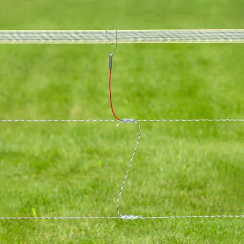 Cavo di collegamento elettrificatore + recinto