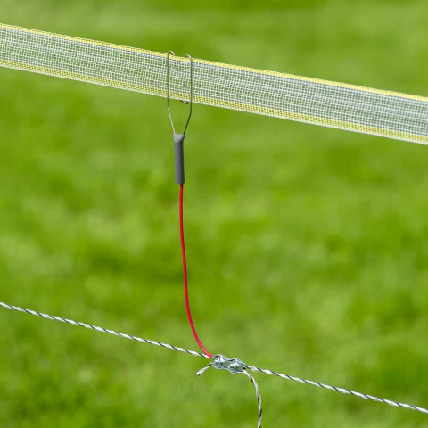 Cavo di collegamento elettrificatore + recinto