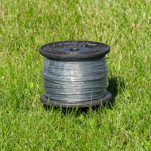 Filo d'acciaio 1,6 mm - 200 kg - 400 m - 0,12 Ω/m