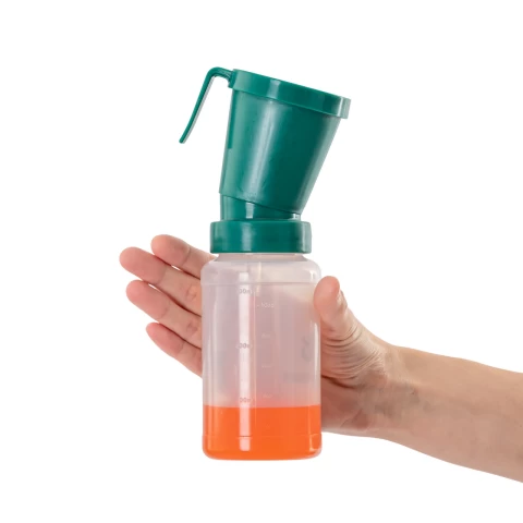 Coppa per la disinfezione dei capezzoli prima e dopo la mungitura non-ritorno, 300 ml