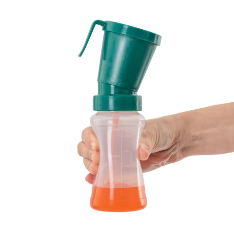 Coppa per la disinfezione dei capezzoli prima e dopo la mungitura non-ritorno, 300 ml