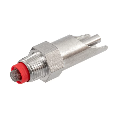 Ciuccio con filettatura da 1/2" per scrofe, con nipplo da 3/4"