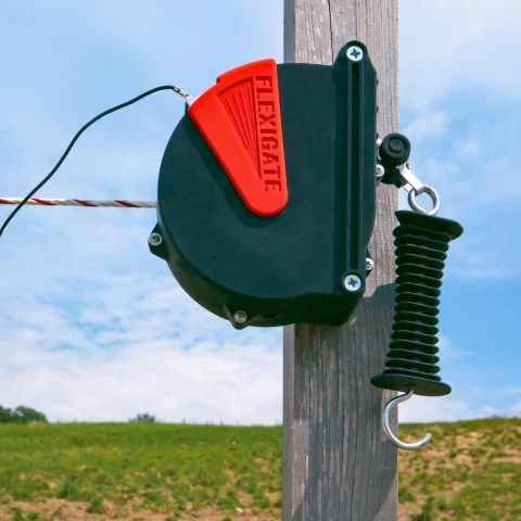 Set poartă cu fir pentru gard electric, Ako Flexigate, 7,5 m