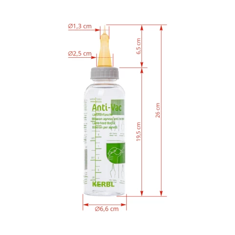 Contenitore da allattamento per agnelli e capretti, 450 ml, AntiVac