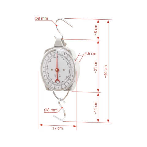 Bilancia sospesa premium, 25 kg