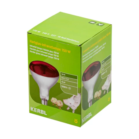 Lampadina riscaldante a infrarossi, 150 W, Kerbl