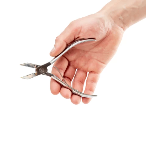 Pinza dentale per il taglio delle zanne dei suinetti neonati
