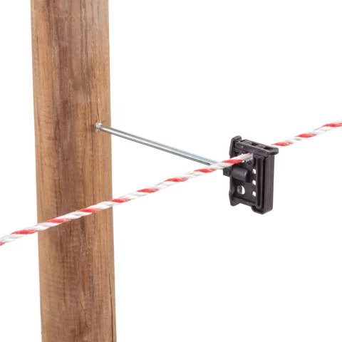 Isolatore lungo per nastro, con vite da legno, 200 mm