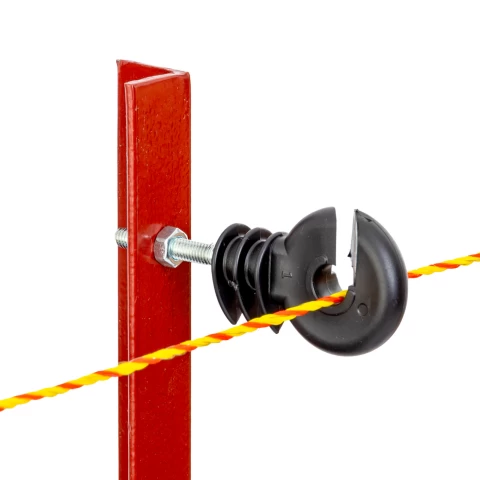 Palo in acciaio quadrato 25 × 25 mm, 165 cm