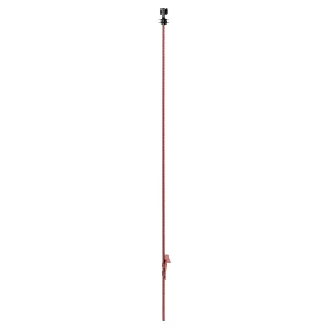 Palo in acciaio per recinto elettrico, Ø8 mm × 107 cm