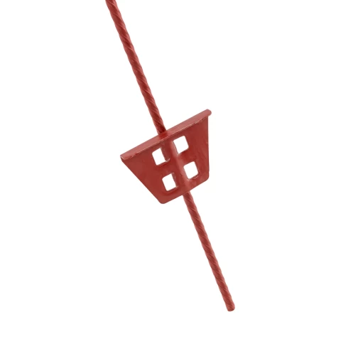 Palo in acciaio per recinto elettrico, Ø8 mm × 107 cm