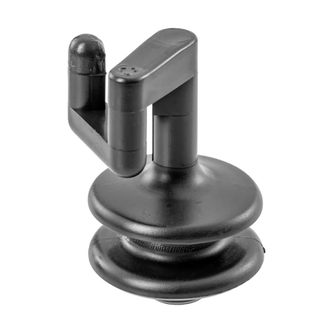 Isolatore di ricambio per palo in acciaio tondo Ø8 mm, 25 pezzi.