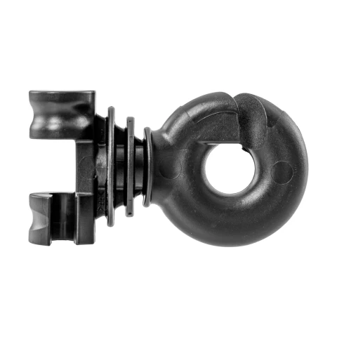 Isolatore supplementare per palo tondo in acciaio Ø8 mm, 25 pz.