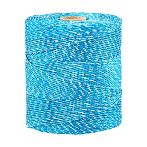Corda recinto elettrico - 1000 m - 330 kg - 0,65 Ω/m