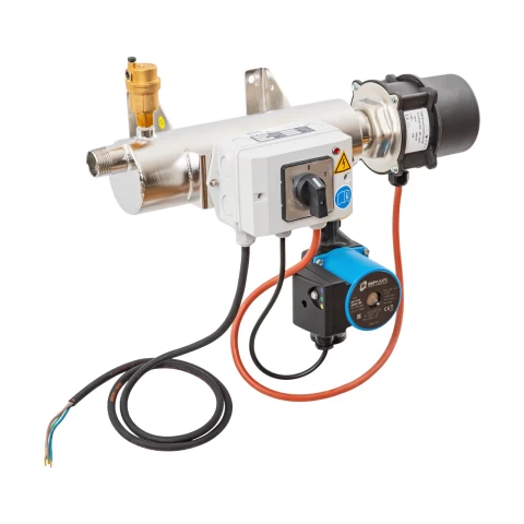 Sistema di riscaldamento e ricircolo dell'acqua C10