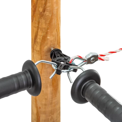 Isolatore X³ per cancello, con vite per legno