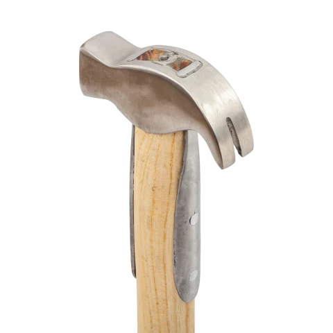 Martello da maniscalco con manico in legno temprato, 33 cm