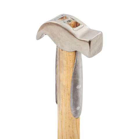 Martello da maniscalco con manico in legno temprato, 33 cm