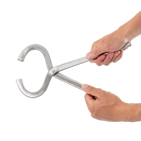 Pinza forgiata per l'esame degli zoccoli, 30 cm
