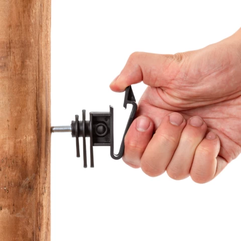 Set isolatori per nastro, con vite da legno, 25 pz.