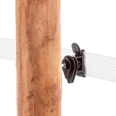 Set isolatori per nastro, con vite da legno, 25 pz.