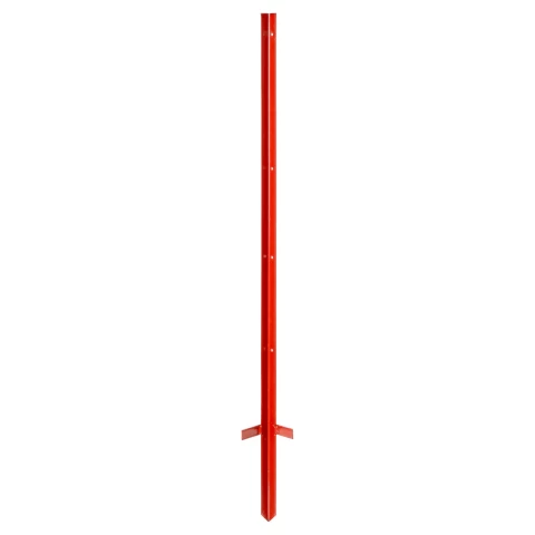 Palo in acciaio quadrato 25 × 25 mm, 115 cm, 10 pz.
