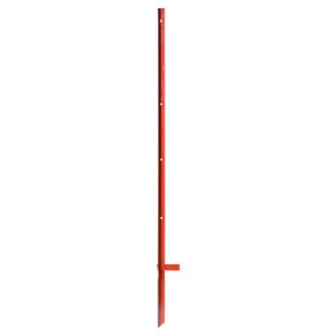 Palo in acciaio quadrato 25 × 25 mm, 115 cm, 10 pz.