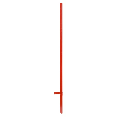 Palo in acciaio quadrato 25 × 25 mm, 115 cm, 10 pz.