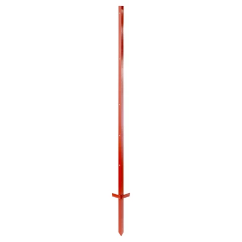 Palo in acciaio quadrato 25 × 25 mm, 150 cm, 10 pz.