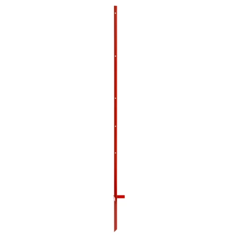 Palo in acciaio quadrato 25 × 25 mm, 165 cm, 10 pz.