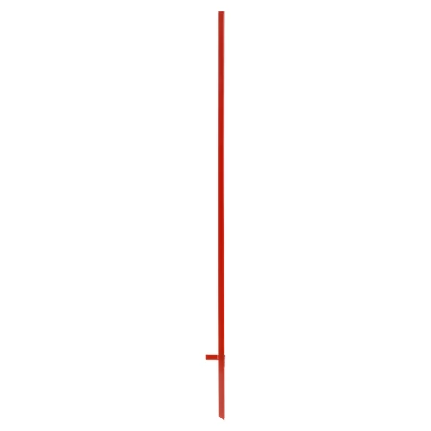Palo in acciaio quadrato 25 × 25 mm, 165 cm, 10 pz.