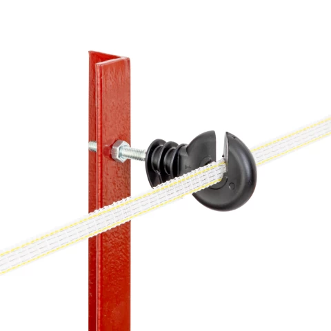 Palo in acciaio quadrato 25 × 25 mm, 165 cm, 10 pz.