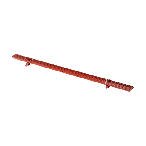 Palo in acciaio quadrato 25 × 25 mm, 165 cm, 10 pz.