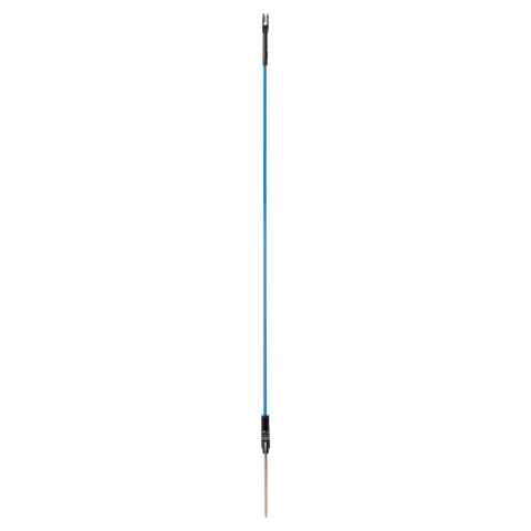 Palo in fibra di vetro, AKO Oval Premium, 110 cm, azzurro, 10 pz.