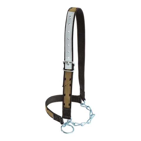 Cavezza per bovini con catena