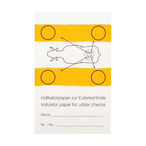 Cartina indicatrice Mastitest, 25 pz.