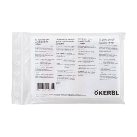 Cartina indicatrice Mastitest, 25 pz.