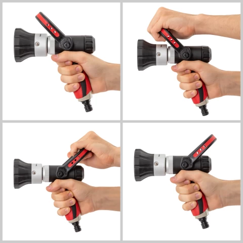 Pistola a spruzzo e lavaggio delle mammelle, Rinser Super Jet