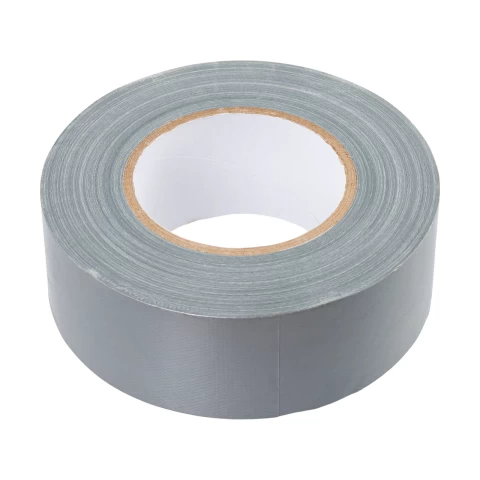 Fascia per zoccoli, colore argento, 50 mm × 50 m