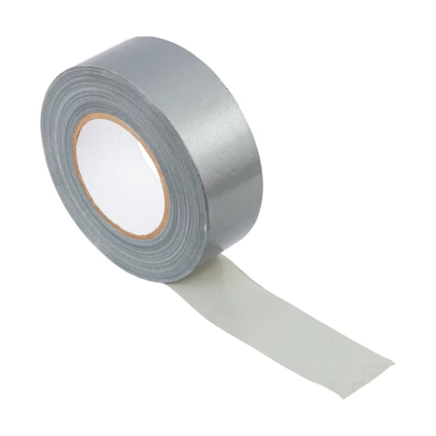 Fascia per zoccoli, colore argento, 50 mm × 50 m