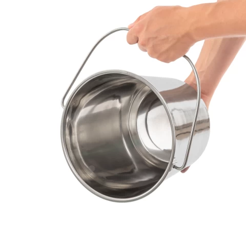 Secchio in acciaio inossidabile, 5,7 litri