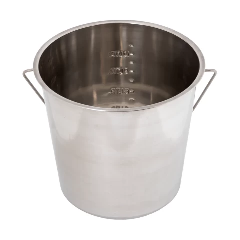Secchio in acciaio, 12,3 litri