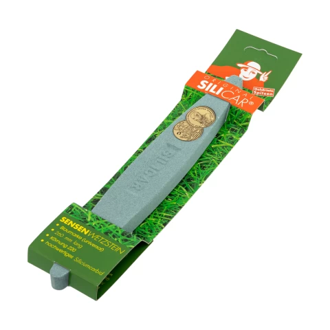 Pietra per affilare le falci, realizzata in puro carburo di silicio, Silicar