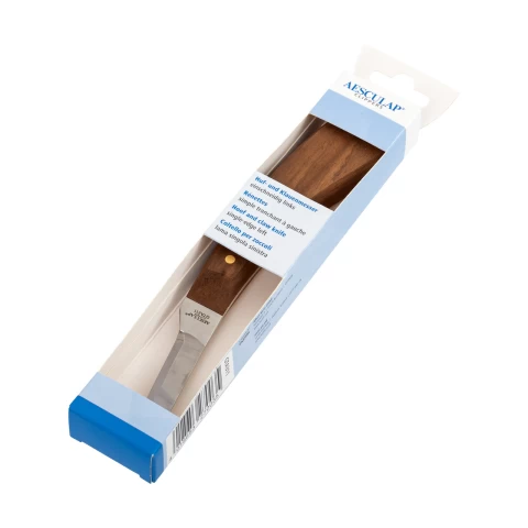 Coltello per zoccoli, a un solo taglio, per mancini, Aesculap