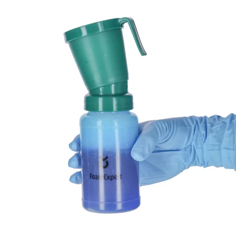 Bicchiere per la disinfezione dei capezzoli, FoamExpert (con schiuma), 300 ml