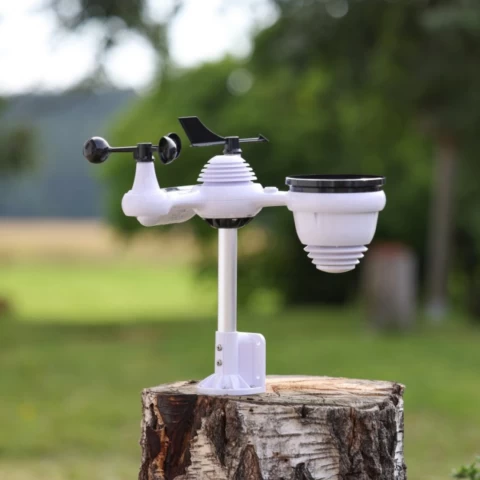 Stazione meteorologica digitale 7 in 1 con connettività WiFi e app mobile