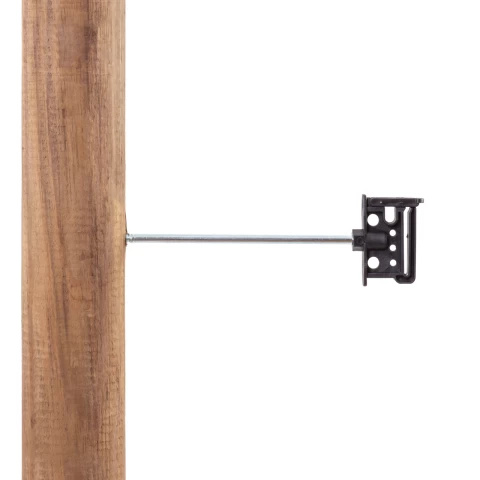 Isolatore lungo per nastro, con vite da legno, 200 mm
