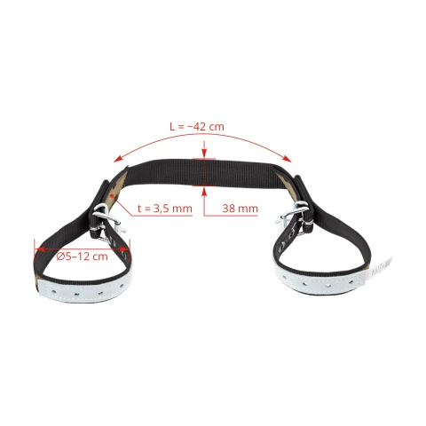 Cinghia per le zampe dei bovini, 40 cm