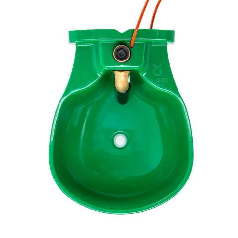 Abbeveratoio antigelo con valvola cilindrica e cavo riscaldante, 2,8 litri